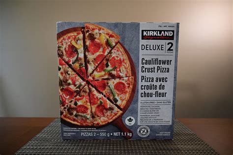 Costco Kirkland Signature Deluxe Cauliflower Crust Pizza Review
