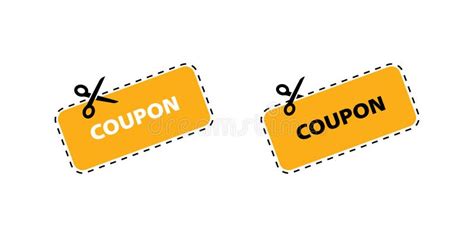 Icon Of Discount Ticket Coupon With Percent Sign Which Symbolize Coupon