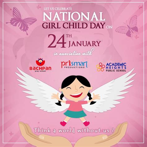 Sacrosegtam Logo For National Girl Child Day