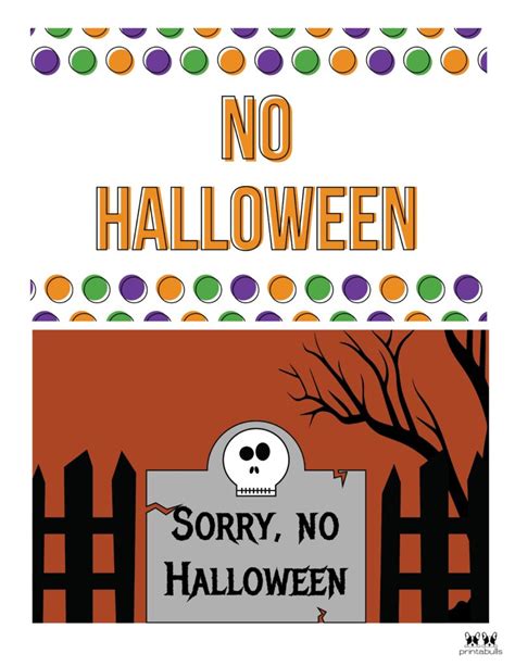 51 Halloween Signs Free Printables Printabulls
