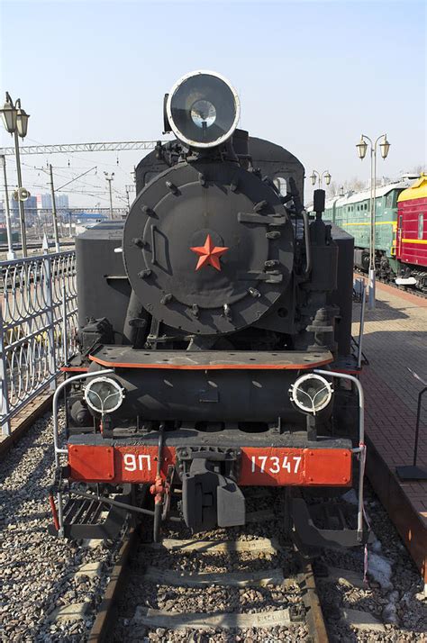 Russian Steam Locomotive 9p 17347 Photograph By Igor Sinitsyn Pixels