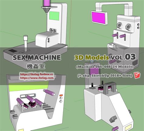 Sex Machines 3d Models Vol 03 By Ikelag Hentai Foundry