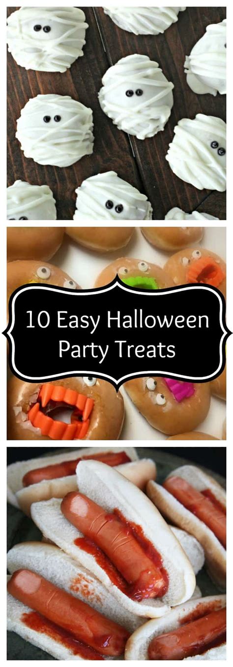 10 Easy Halloween Party Treats The Organized Mom