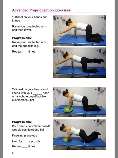 Shoulder Proprioception Exercises Exercise Occupational Therapy