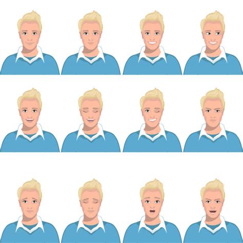 110 Blonde Hair Blue Eyed Guys Pics Illustrations Royalty Free Vector