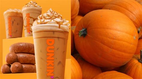 Everythings Coming Up Pumpkin At Dunkin Nbc Los Angeles