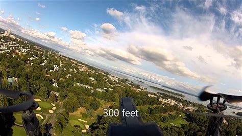 Ar Drone 20 Hd Gopro2 300 Feet High Youtube
