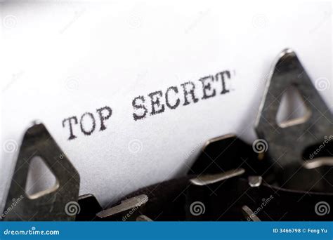 Top Secret Stock Photo Image Of Confidential Word Secrecy 3466798