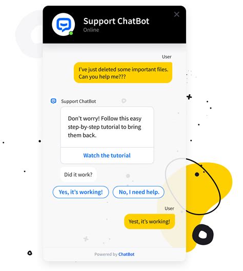 Chatbot For Customer Support Operations