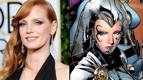 Atriz não aceitou estar em doutor estranho, onde. X-Men: Fênix Negra | Jessica Chastain confirma ...