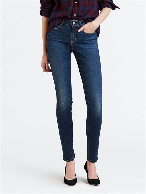 Clothing Levis Womens Classic Mid Rise Skinny Jeans Sv