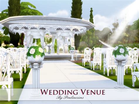 Wedding Venue By Pralinesims At Tsr Sims 4 Updates