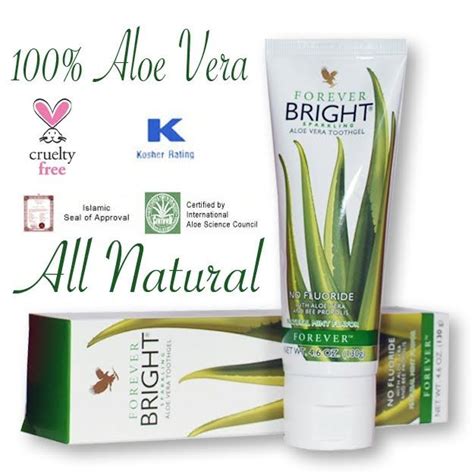 Formulated for the entire family to use, forever bright contains only the highest quality years of research, development and collaborationwith scholars and dentists have provided forever living products with the optimum. FOREVER BRIGHT TOOTHGEL - HOW TO BE HEALTHY ALWAYS