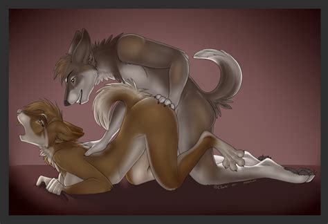 Rule 34 All Fours Anthro Canine Couple Doggy Style