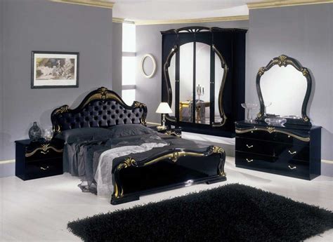 Decorate Your Bedroom With The Stylish Black Lacquer Bedroom Furniture Sets House