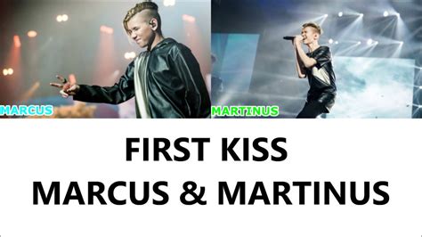 First Kiss Marcus And Martinus Lyrics Color Coded Youtube
