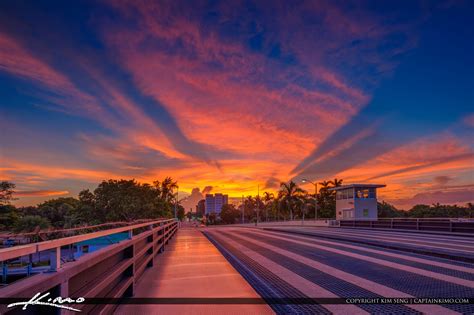 Boca Raton Palmetto Park Rd Sunset Florida Hdr Photography By Captain