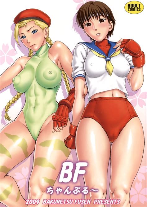 Cammy White And Kasugano Sakura Street Fighter Drawn By Denkichi