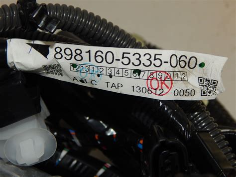 New OEM 2012 2016 Isuzu D Max Engine Cable Wiring Harness 8981605535 EBay
