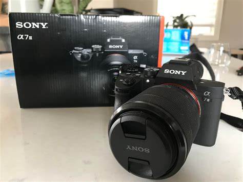 Look what came early. Sony A7III : SonyAlpha