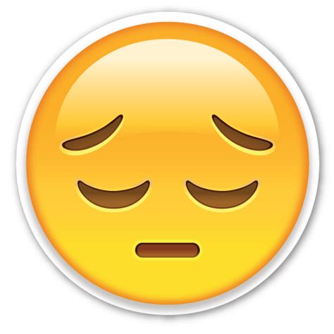 Pensive Face Emoji Images Emoji Emoji Stickers