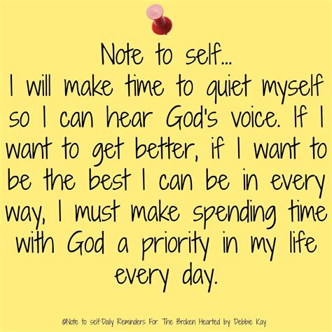 Pin by Sheri Pyche on Daily Notes to Myself | Note to self, God ...