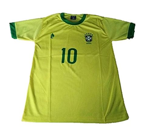 Buy Brazil Football Team Jersey No 10 Online At Low Prices In India