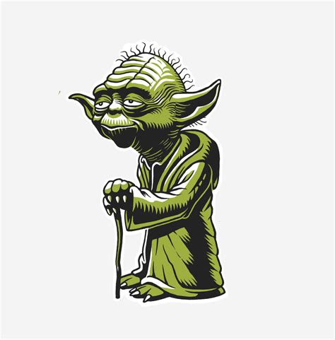 Vector Yoda At Getdrawings Free Download