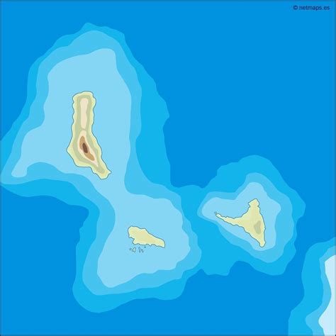 Comoros Vector Map Digital Maps Netmaps Uk Vector Eps Wall Maps