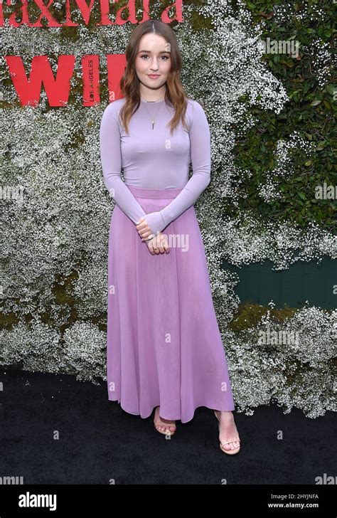 Kaitlyn Dever At The Instyle Max Mara Women In Film Celebration Held At