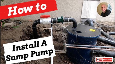 How To Install A Sewer Ejector System Youtube