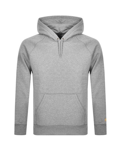 Carhartt Wip Chase Hoodie In Gray For Men Lyst