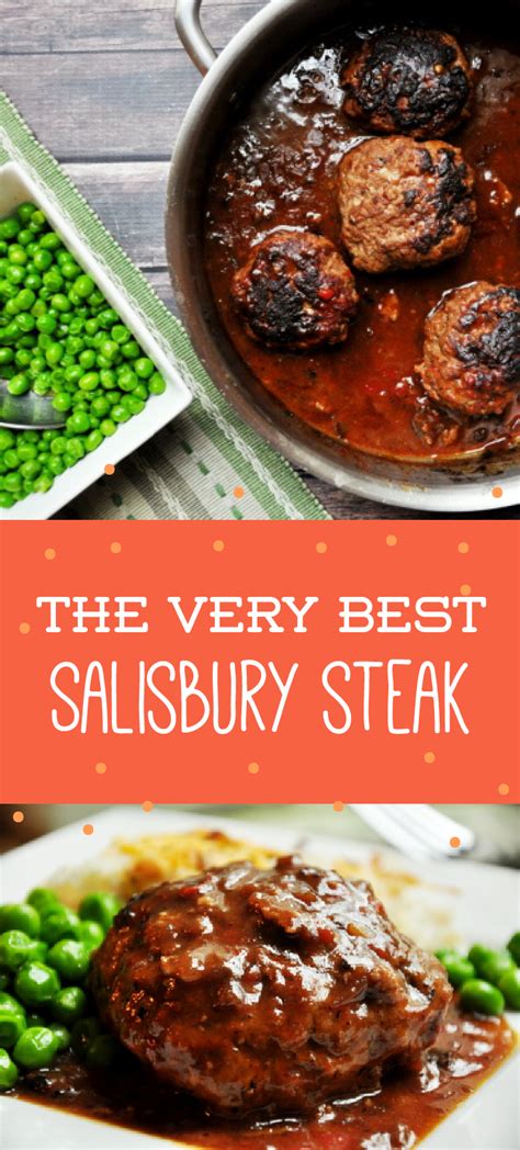 The best salisbury steak ever!! The Very Best Salisbury Steak | Recipe | Food recipes ...