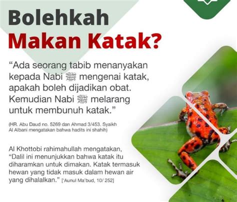 Hukum Makan Katak Atau Kodok Dan Hukum Jual Belinya