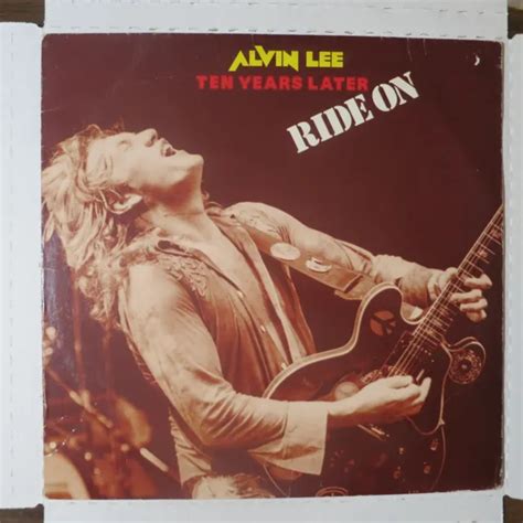 Alvin Lee Ten Years Later Ride On Rso Rs 1 3049 Og 79 Blues Rock