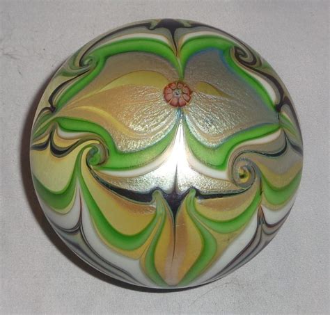 Orient And Flume Paperweight Exquisite From Barkusfarm On Ruby Lane