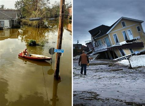 Hurricane Sandy Vs Katrina Infographic Examines Destruction From Both