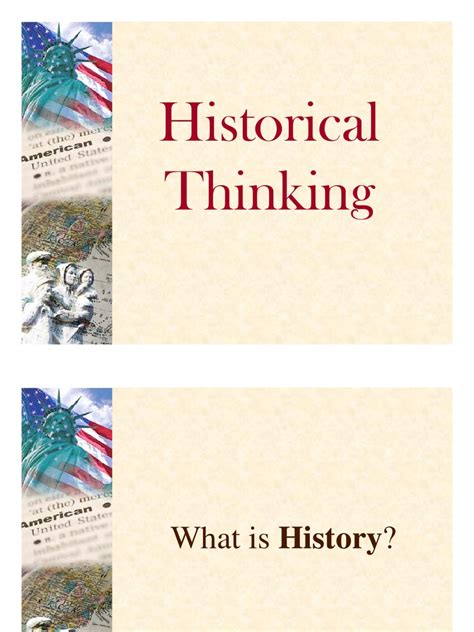 Historical Thinking Cognition Psychology And Cognitive Science Free
