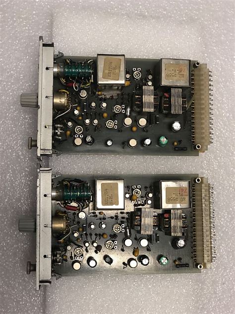 Telefunken U373a Compressor Limiter Pair S Consecutives Reverb