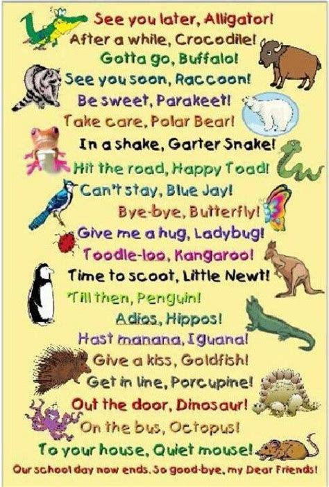 Deluxe illustrated edition, p.22, houghton mifflin harcourt. Sayings for goodbye | for the kids | Pinterest | Children ...