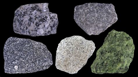 Virtual Collection Intrusive Igneous Rocks — Earthhome