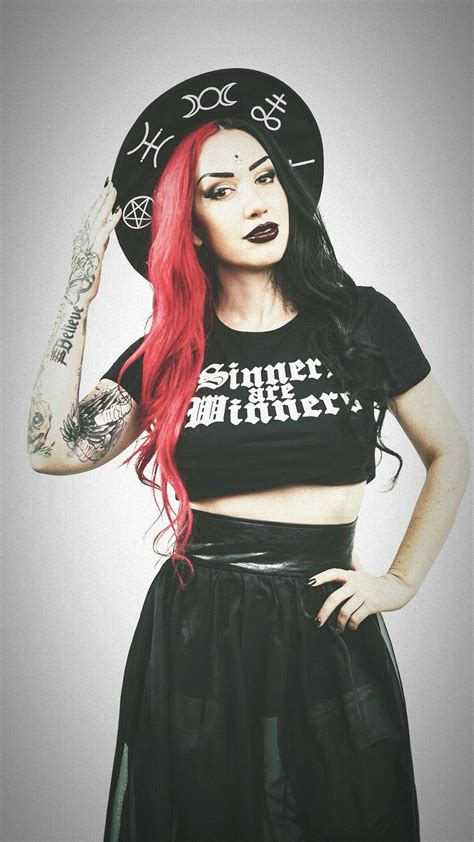 Ash Costello 😍 New Years Day Band Ashley Costello Ladies Of Metal