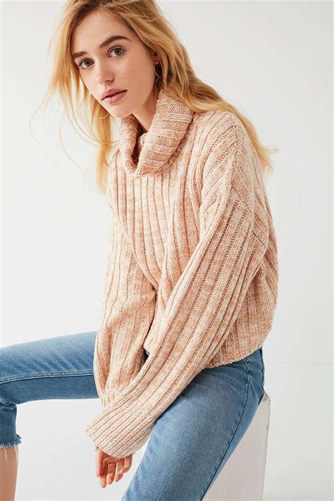 bdg chunky turtleneck sweater urban outfitters fall 2017 popsugar fashion photo 9