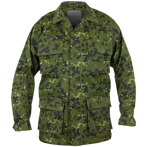 Mil Tec Tactical Combat Mens Bdu Shirt Danish Military Uniform Jacket
