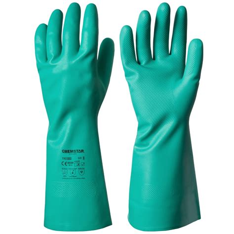 Nitrile Chemical Resistant Gloves Chemstar Granberg Work And