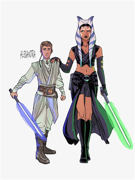 Ahsoka Tano On Females Of Star Wars Deviantart