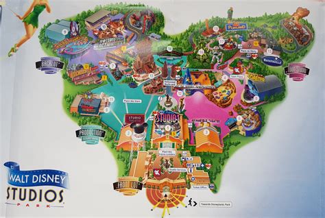 Disneyland Paris Map Map Of Disneyland Paris And Walt