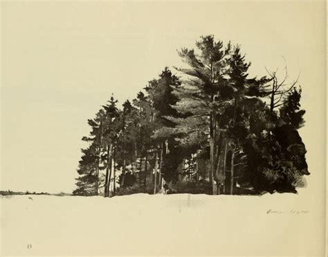 Andrew Wyeth Dry Brush And Pencil Drawings