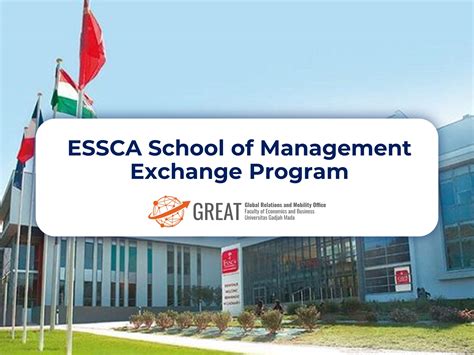 Essca School Of Management Exchange Program Office Of Admission And