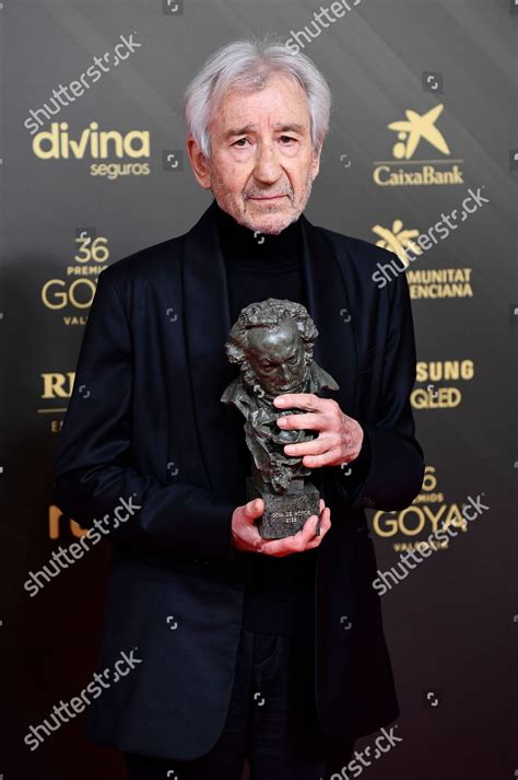 Jose Sacristan Poses Press Room Honorary Editorial Stock Photo Stock